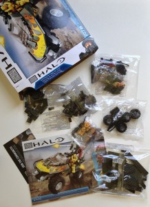 Unboxing Halo Mega Bloks Summer 2014 Flame Warthog