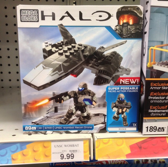 Halo Mega Bloks UNSC Wombat Set Released