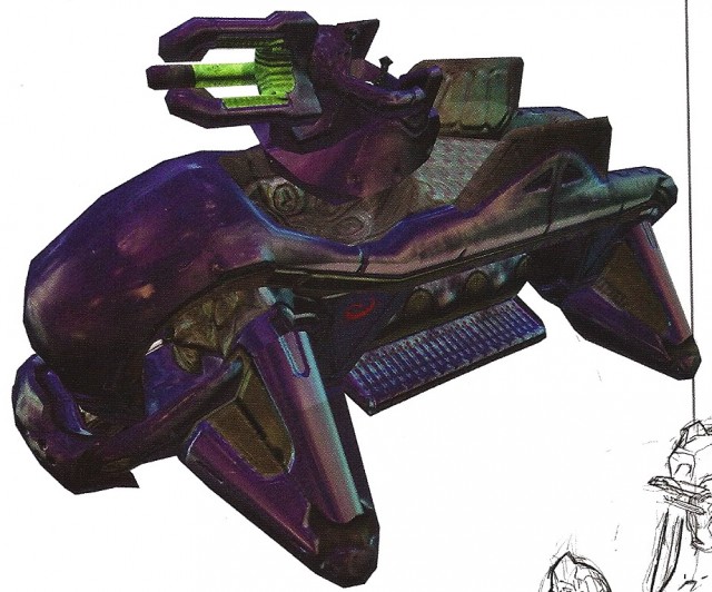 Halo 2 Covenant Shadow Vehicle Art