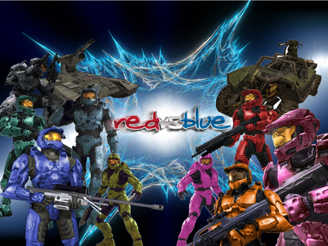 Red vs Blue Spartans Rooster Teeth Season 10 Poster