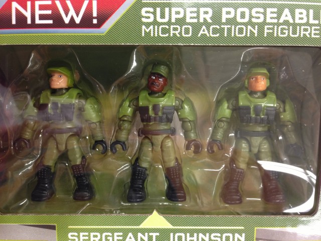 Halo Mega Bloks Sergeant Johnson Figure