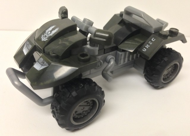 Summer Fall 2014 Halo Mega Bloks UNSC Mongoose All-Terrain Vehicle