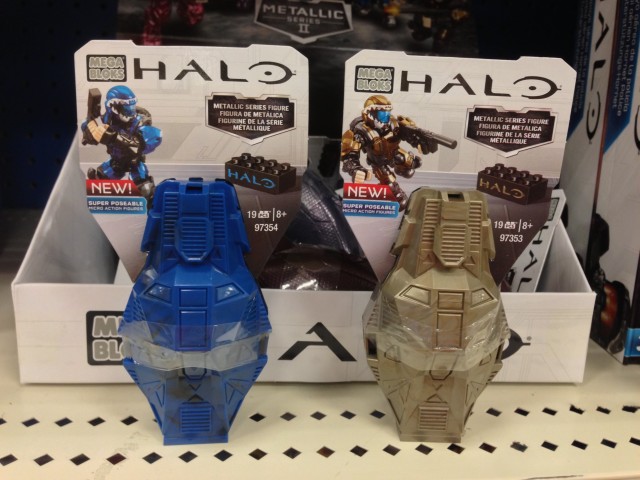 Halo Mega Bloks Metallic Drop Pods Cobalt Copper ODST Sets