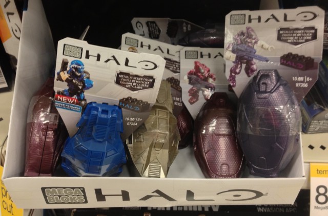 Halo Mega Bloks Series 2 Metallic Drop Pods Storm Elites & ODST Figures