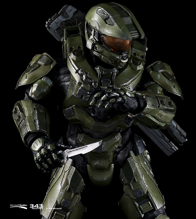 3A Toys Halo Master Chief Figure with Combat Knife 2015