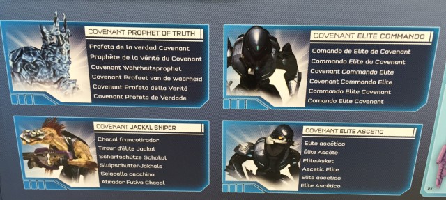 Covenant Scarab Halo Mega Bloks Set Figures Elites Prophet of Truth Jackal Snipers