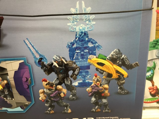 Halo Mega Bloks Scarab Set Figures