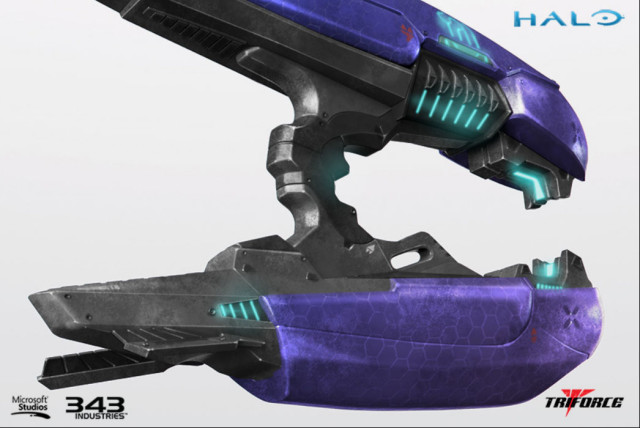 Triforce Halo 2 Anniversary Edition Plasma Rifle Full Scale Replica