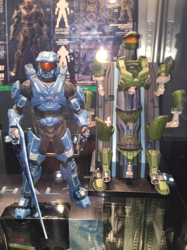 2015 Toy Fair Kotobukiya Halo Spartan Armor Sets