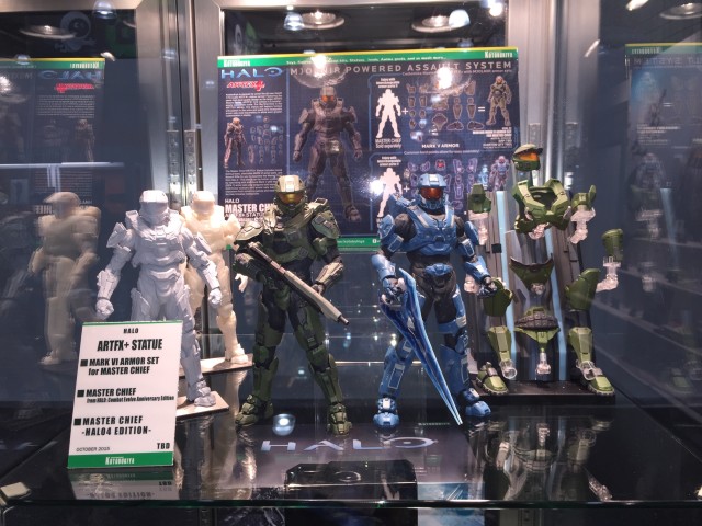 New York Toy Fair 2015 Halo Kotobukiya Display