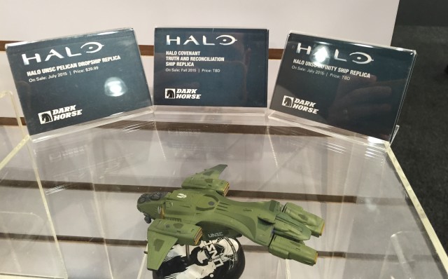 Dark Horse Halo Ship Replicas Release Placards 2015 Toy Fair