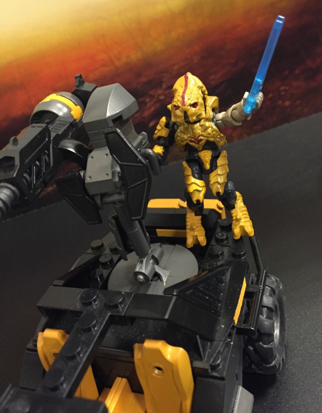 Halo 5 Mega Bloks Arbiter Figure New York Toy Fair 2015