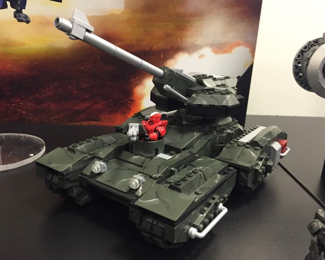 New York Toy Fair 2015 Halo 5 Mega Bloks Tank Set
