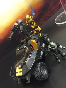 2015 New York Toy Fair Mega Bloks Halo UNSC Attack Warthog Summer 2015 Set
