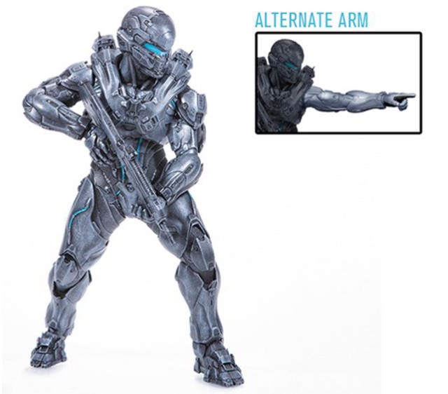 McFarlane Toys Halo 5 Guardians Spartan Locke Deluxe Figure