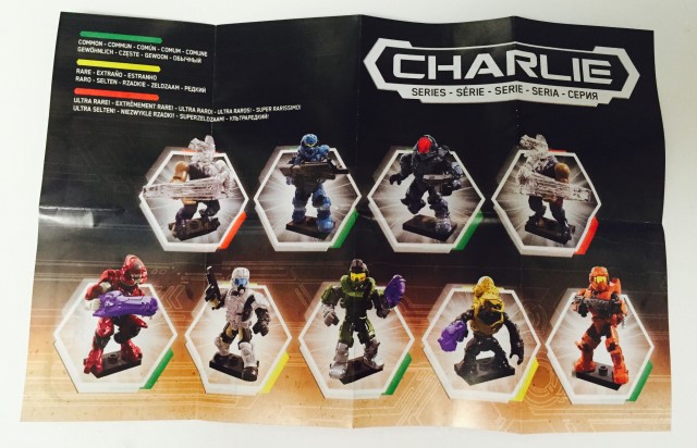 Halo Mega Bloks Charlie Series Figures Codes List