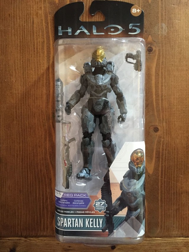 McFarlane Halo 5 Spartan Kelly Figure Packaged
