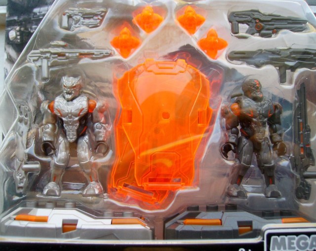 Close-Up of Halo 5 Mega Bloks Prometheans Figures