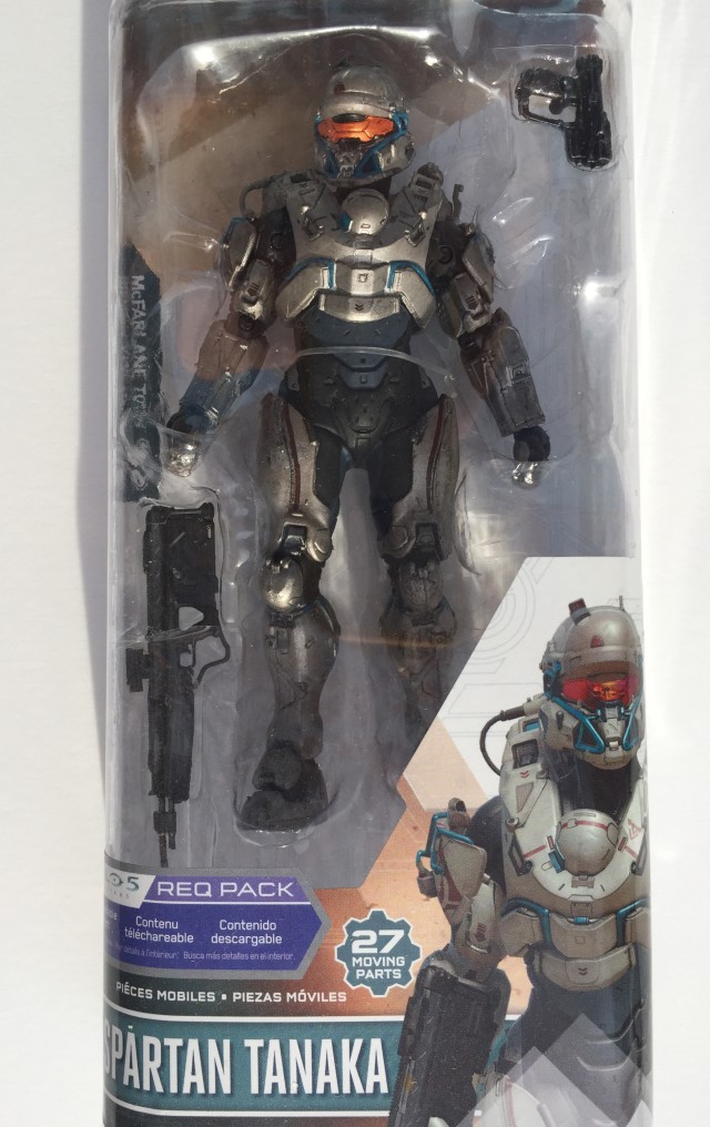 Packaged Spartan Tanaka Halo 5 Guardians Toy
