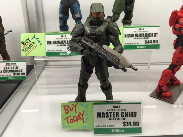 NYCC 2015 Halo Kotobukiya ARTFX+ Statues Available for Sale