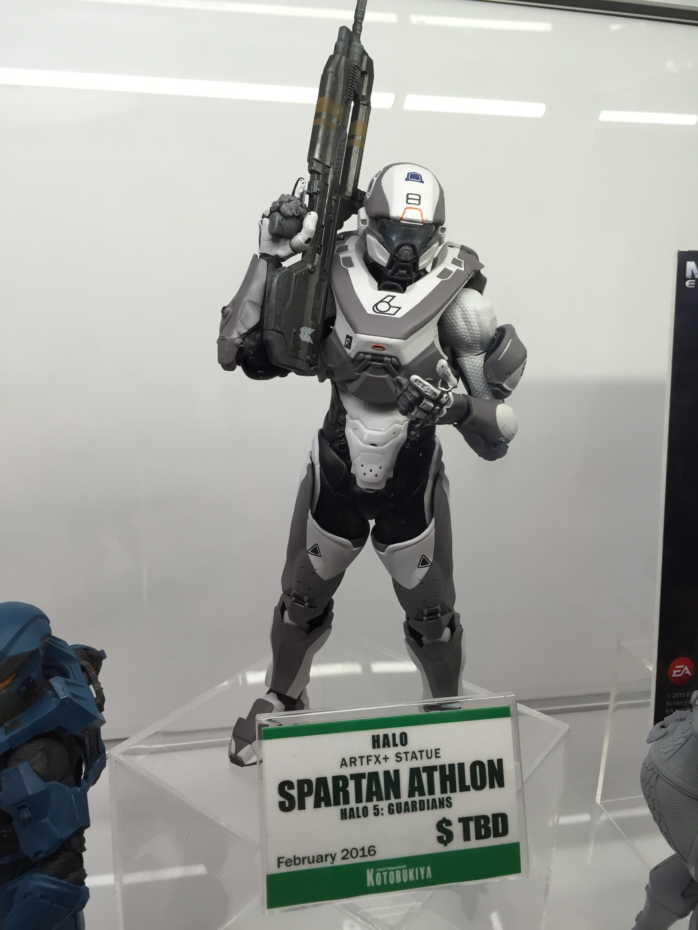 halo spartan statue