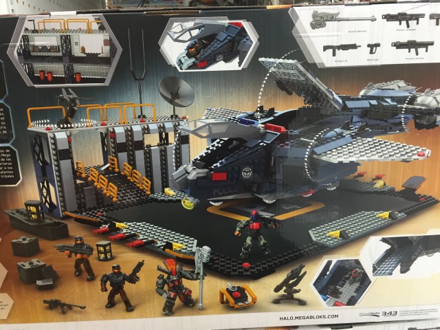 NMPD Forward Air Base Mega Bloks Set