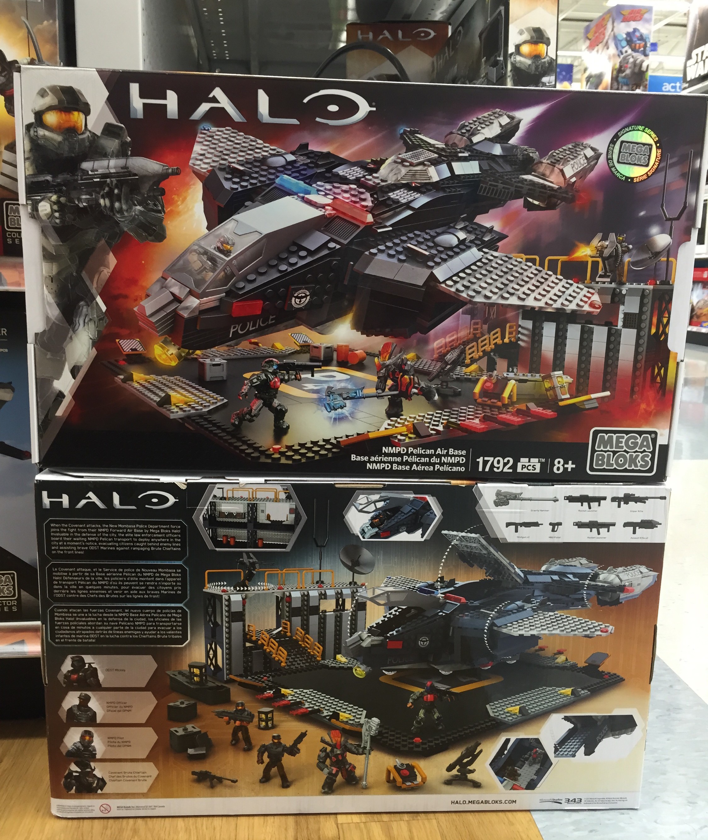 Halo mega bloks sales nmpd