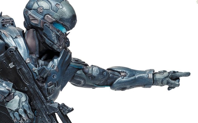 McFarlane Halo 5 Spartan Locke Deluxe 10 Inch Figure Close-Up