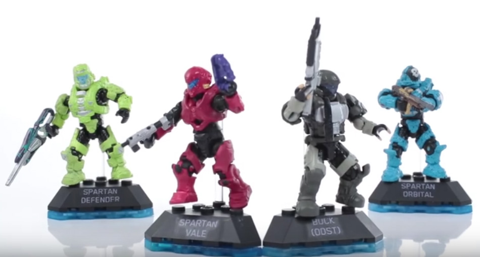 NYCC 2015: Mega Bloks Halo Heroes Series 2! Forge! Romeo! - Halo Toy News