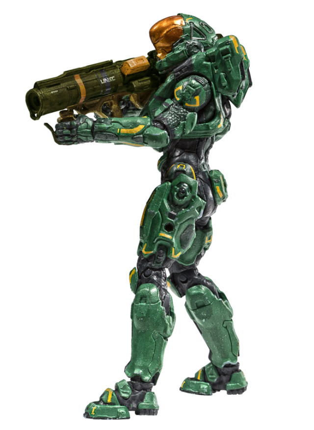 Halo 5 Green Spartan Hermes Action Figure McFarlane 2016