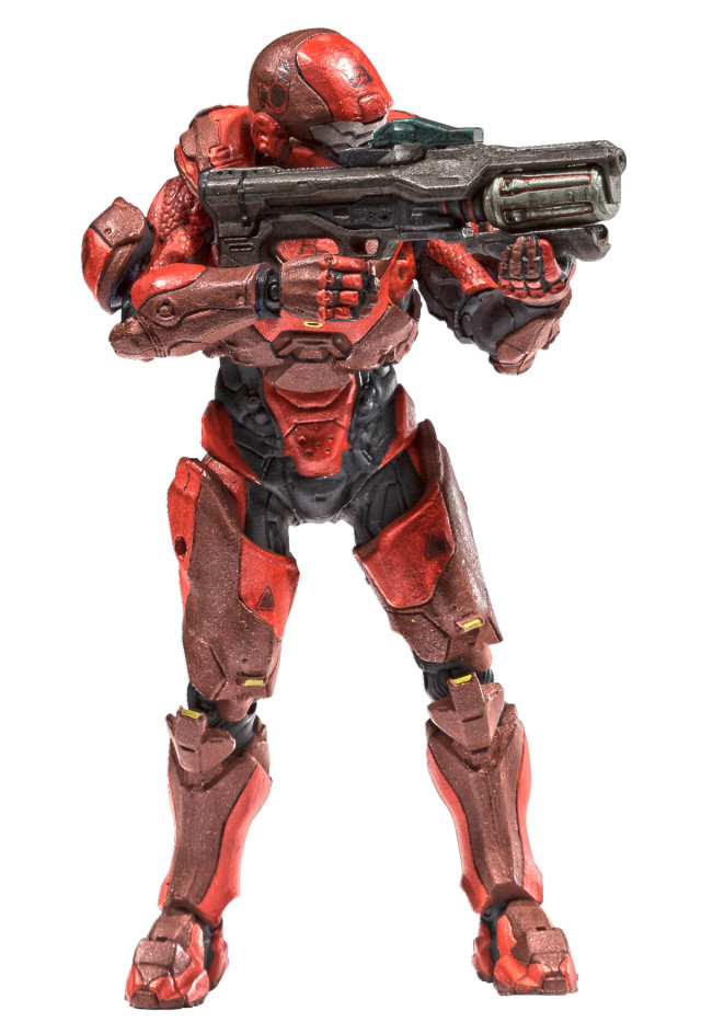 McFarlane Halo 5 Series 2 Spartan Athlon Red Figure