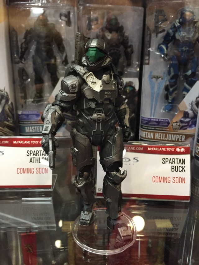 New York Toy Fair 2016 McFarlane Toys Spartan Buck Figure