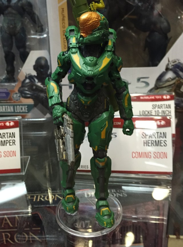 New York Toy Fair 2016 Spartan Hermes McFarlane Toys Figure