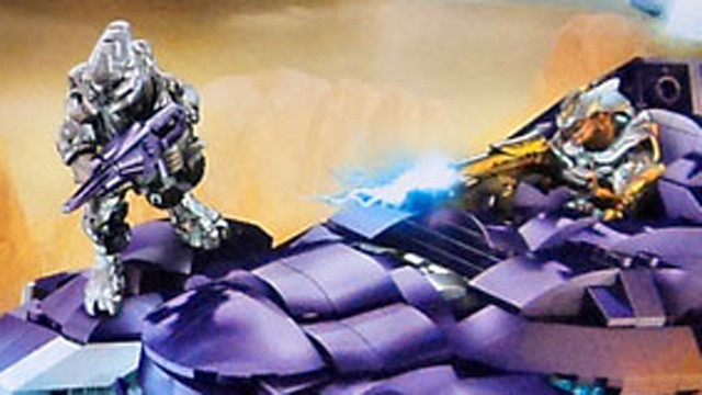 Halo 5 Mega Bloks Covenant Elite Commander Minor Figures