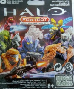 Halo Mega Bloks Foxtrot Series Figures Packaging