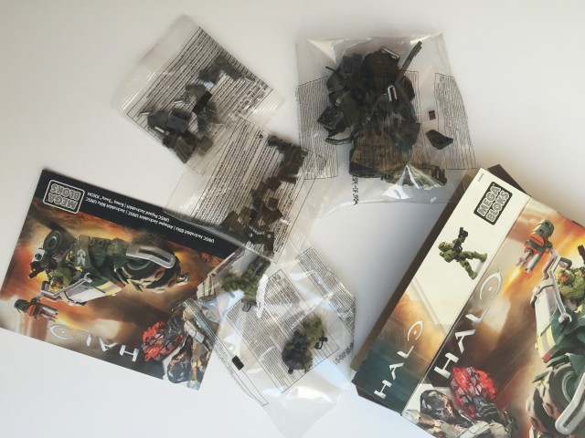 Halo Mega Bloks Jackrabbit Blitz Set Unboxing