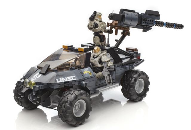 Halo Mega Bloks Dual Mode Warthog Set New York Toy Fair 2016