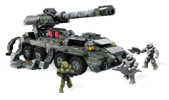 Halo Wars 2 Kodiak Mega Bloks Set with Alice-130 Spartan Figure