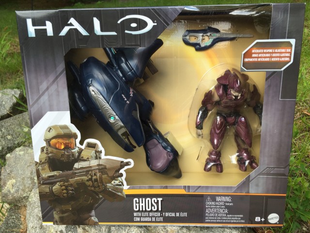 Packaged Halo Covenant Ghost & Elite Figure by Mattel