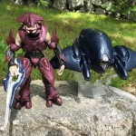 Mattel Halo Ghost Vehicle & Elite Officer Review & Photos
