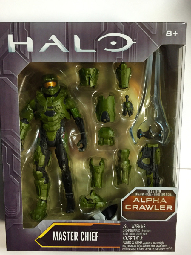 Mattel Halo Master Chief Figure Packaged