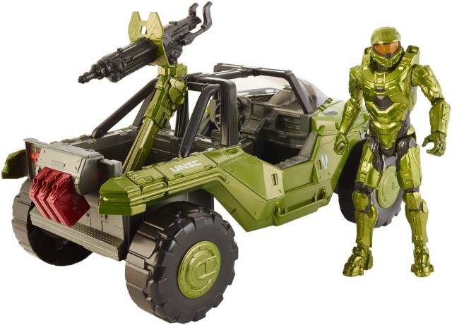 Mattel Halo Warthog with 12 Inch Master Chief Figure