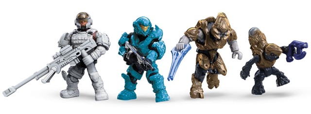 Mega Bloks Halo Cobra Clash Figures Copperhead Spartan