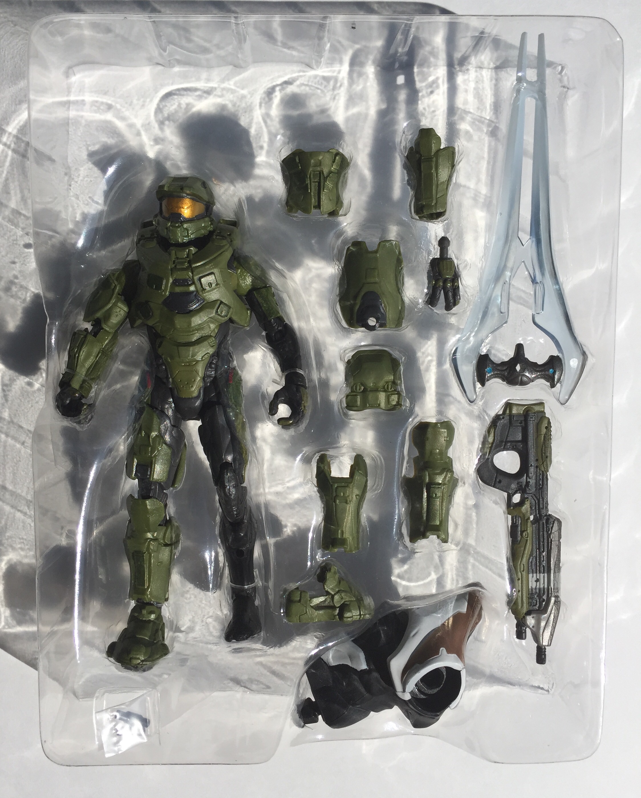 Mattel Halo Universe Series Wave 2 MASTER CHIEF Removable Armor