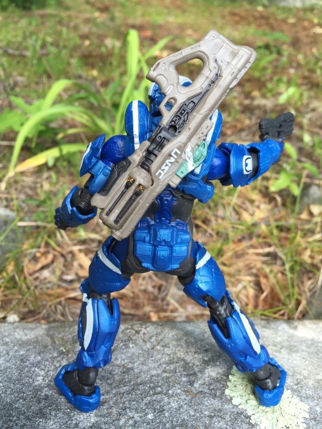 Hydra Launcher on Back of Mattel Spartan Air Assault Figure