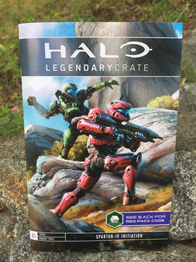 Halo Legendary Crate Issue 1 Booklet